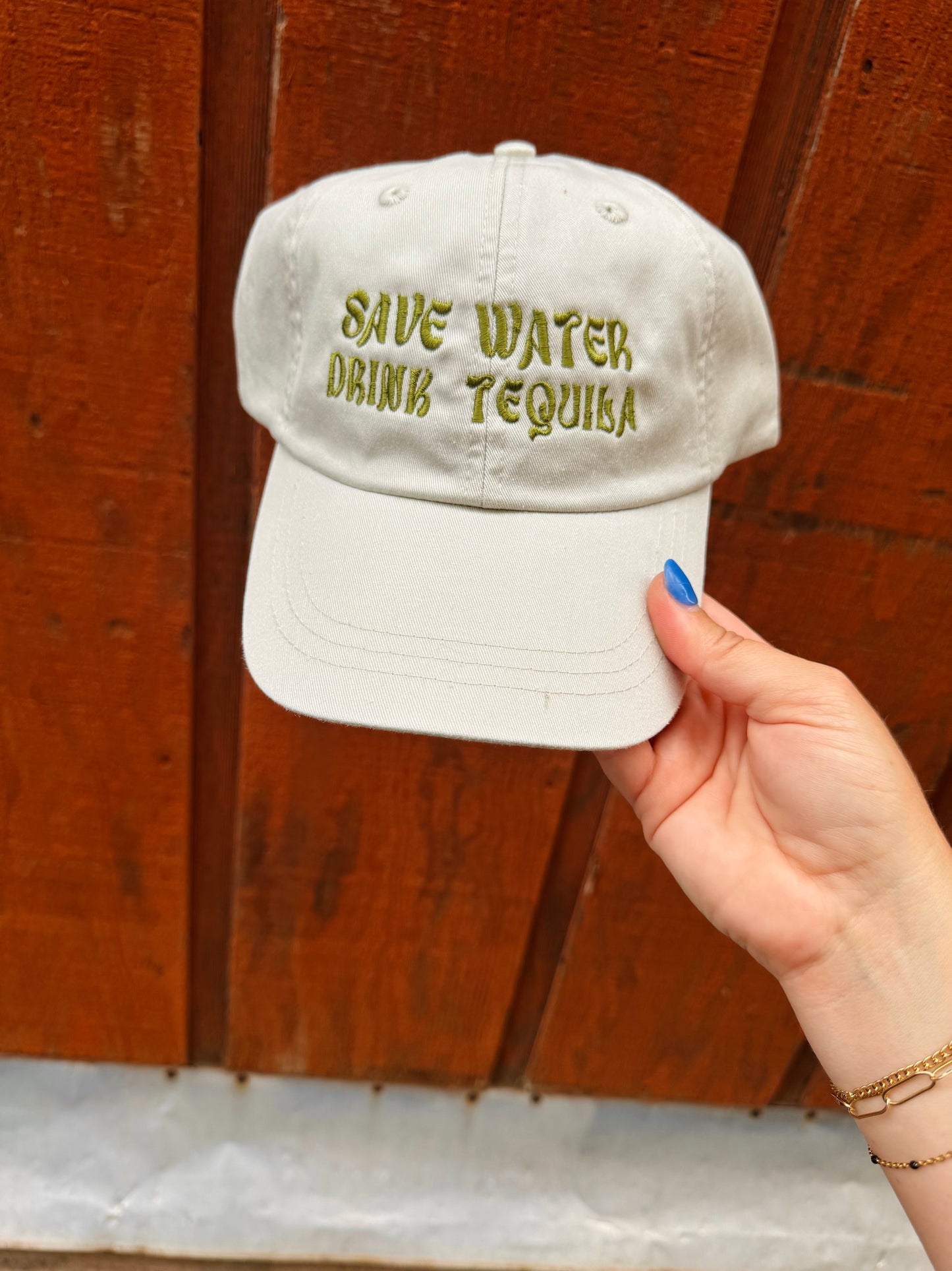 Save Water drink Tequila ball cap